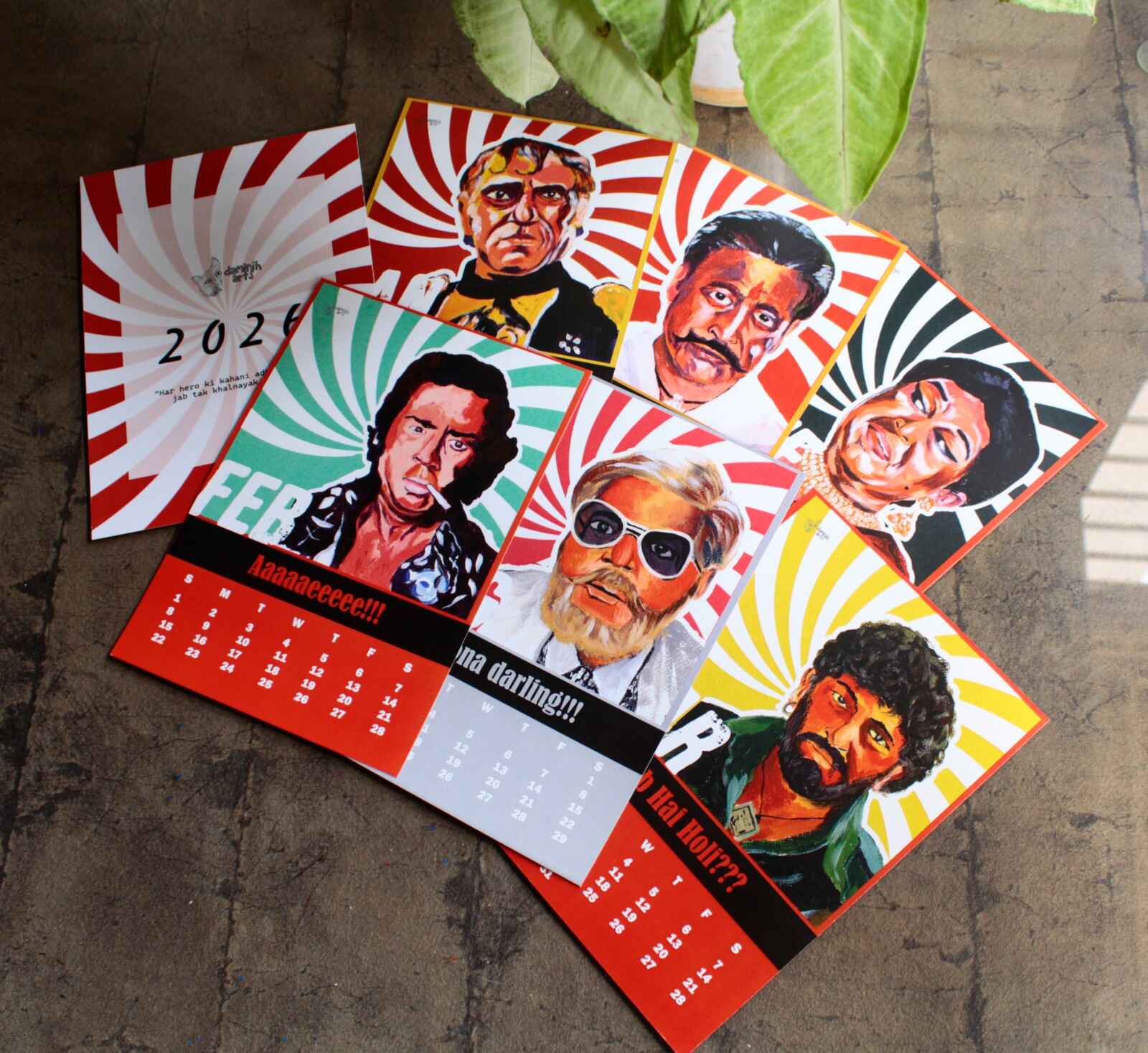 Calendars collection - Daminih Arts